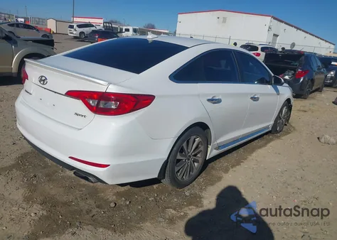 2015 Hyundai Sonata Sport from USA, damaged, VIN 5NPE34AF4FH144914